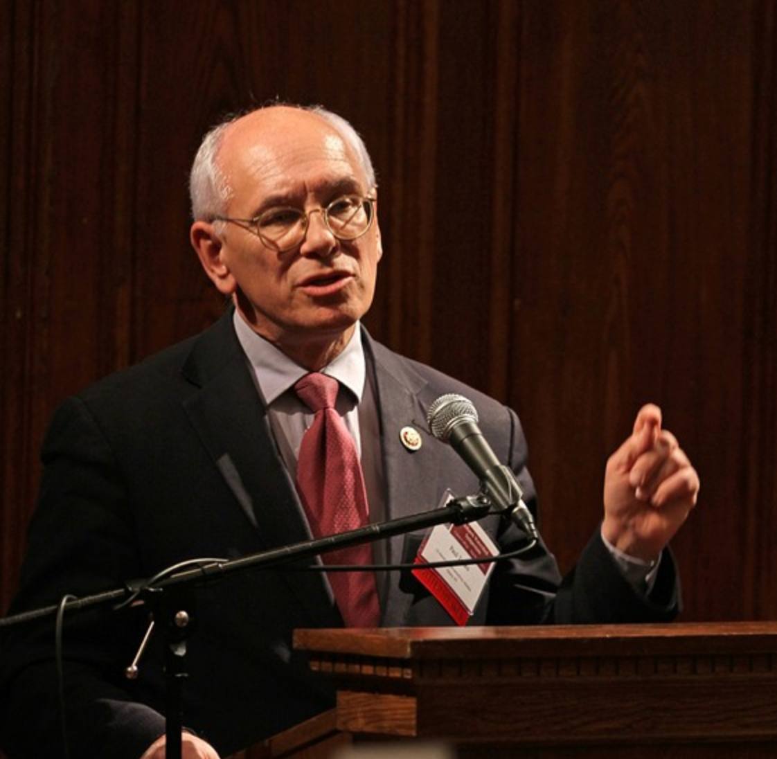 Rep. Paul Tonko (NY 20) speaking at the Mohawk Watershed Symposium