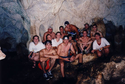 class in Lighthouse cave