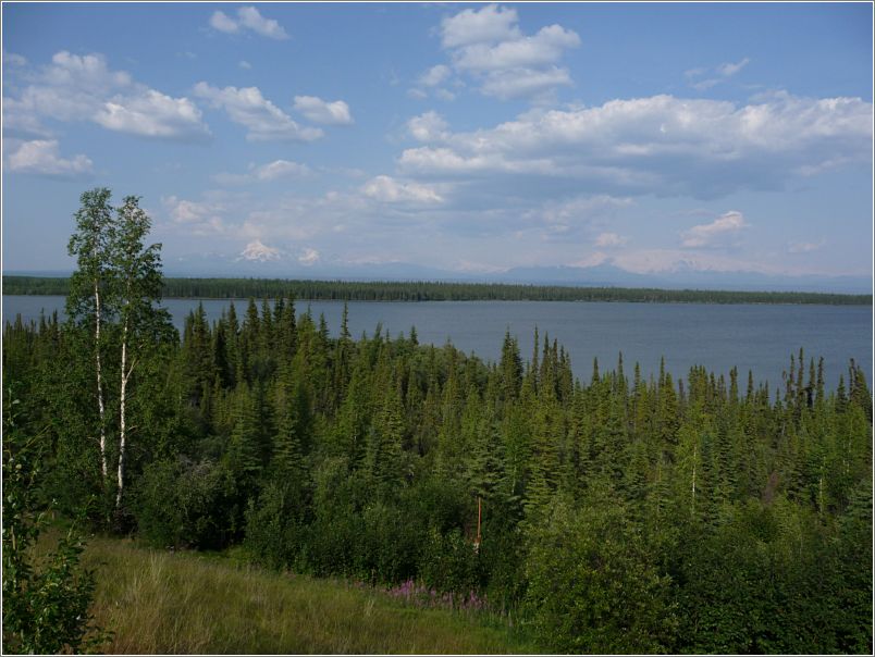 View of Wrangell range