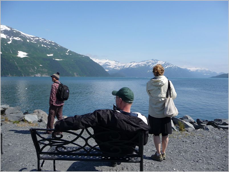 Arm of Prince William Sound, from Whittier harbor