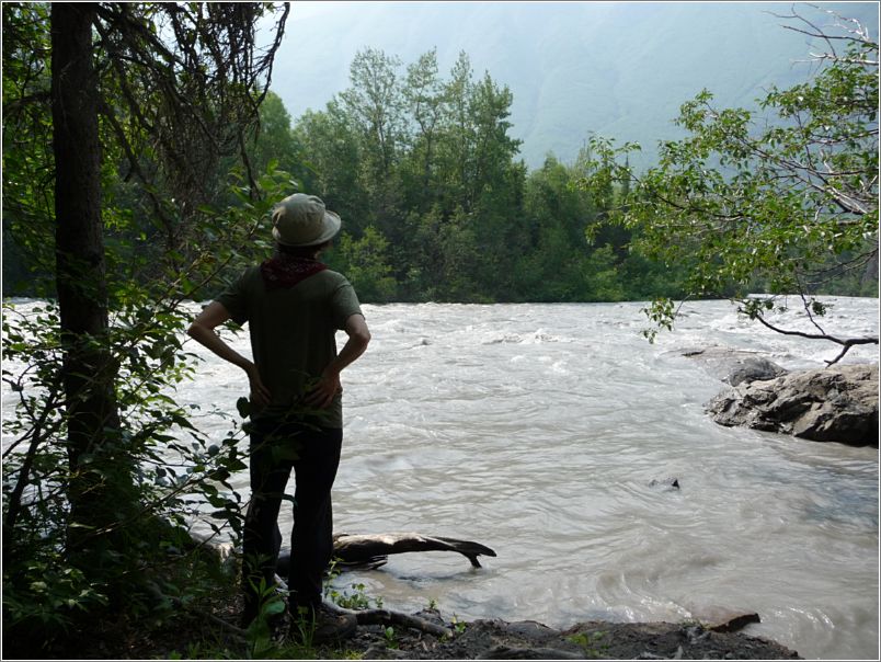 Near Rapids camp