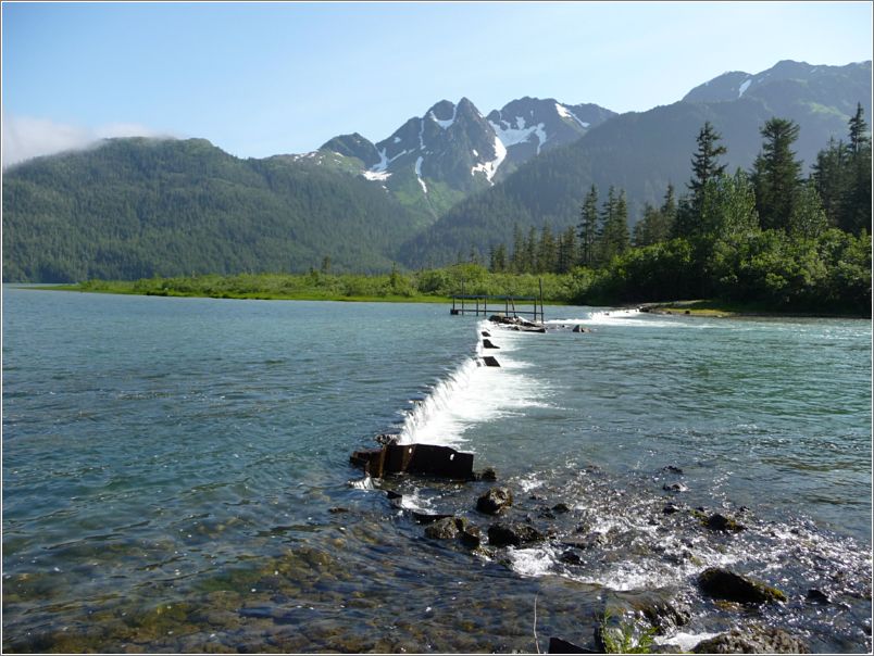 On the way to Childs Glacier