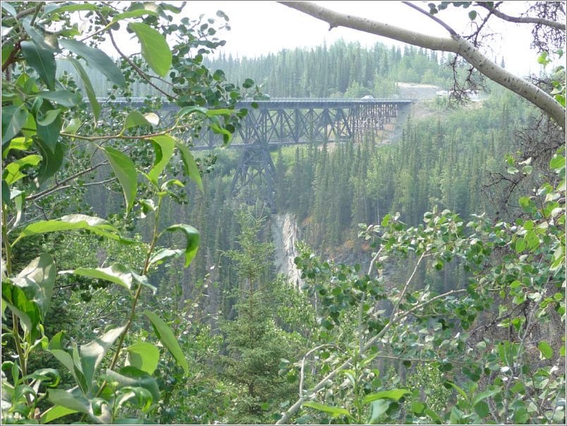 The bridge at mile 17.2