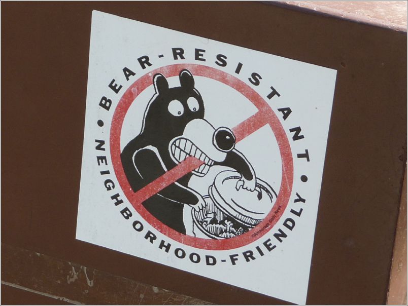 Warning for Bear