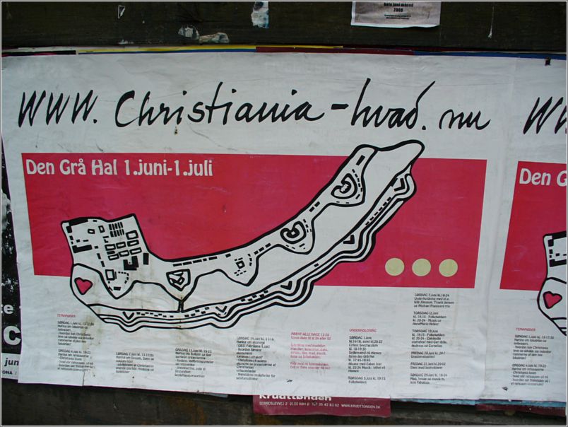 map of Christiania